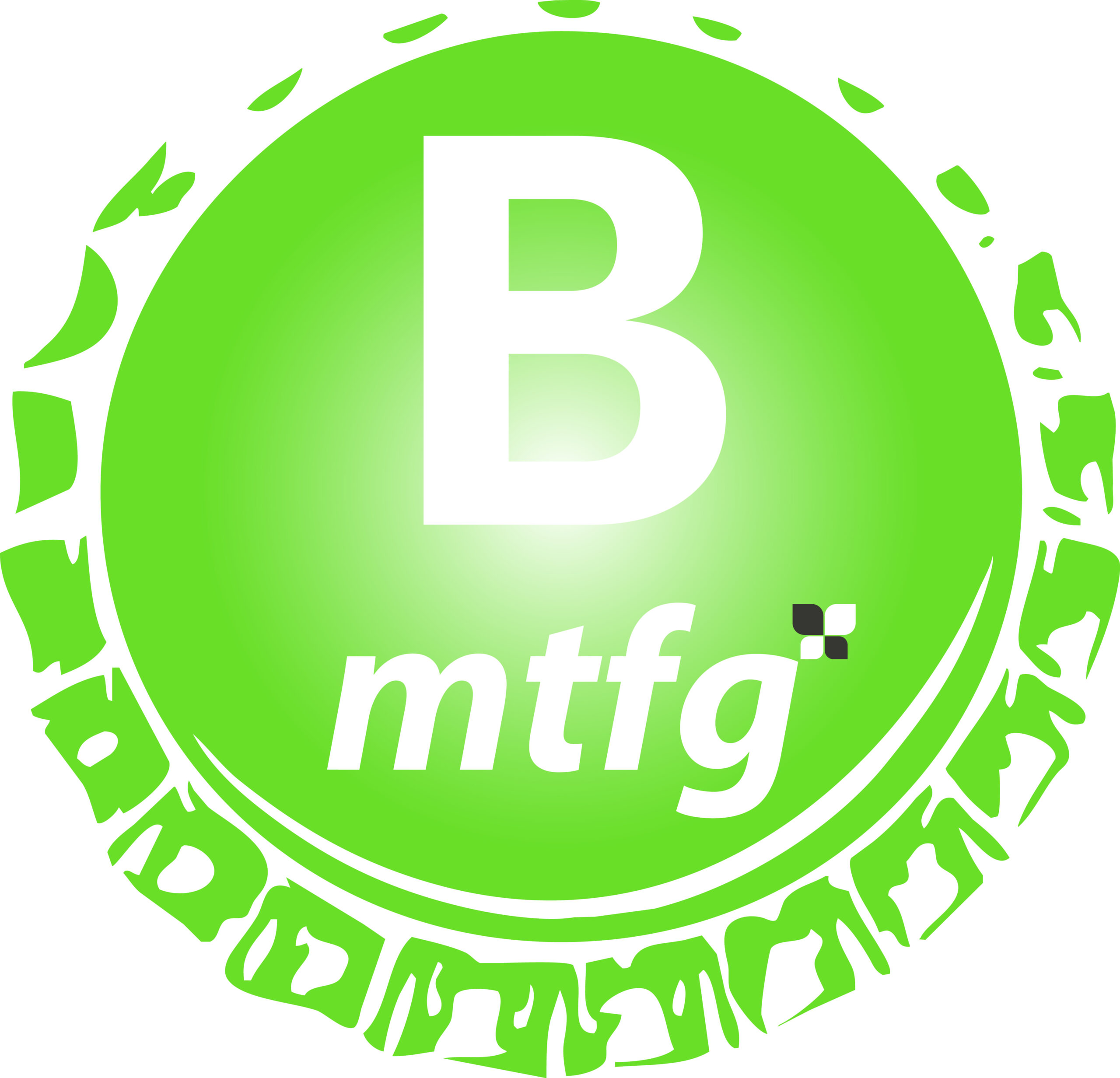 B